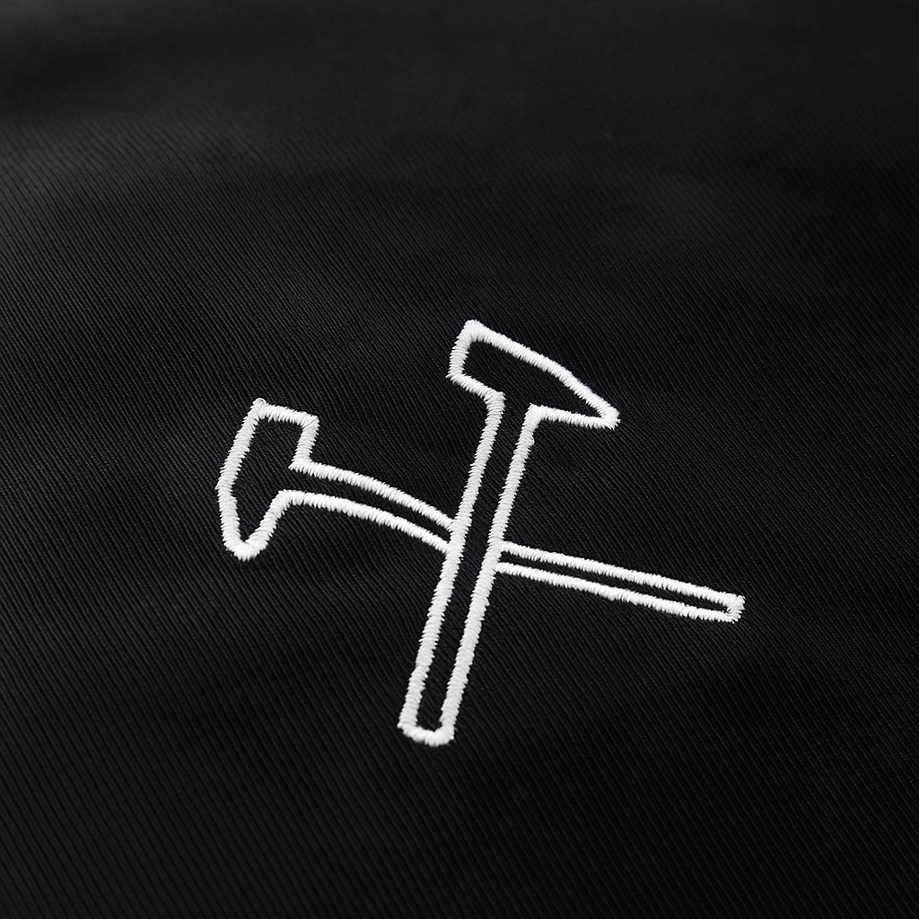 Iron Essentials Cotton T-Shirt - Black