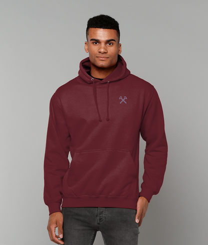 Iron Essentials Claret Hoodie